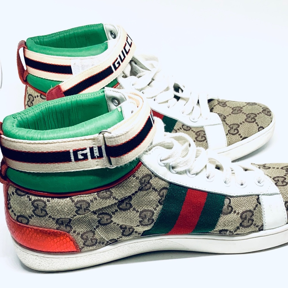 Gucci GG Supreme Sneaker, Men’s Size 11 US
